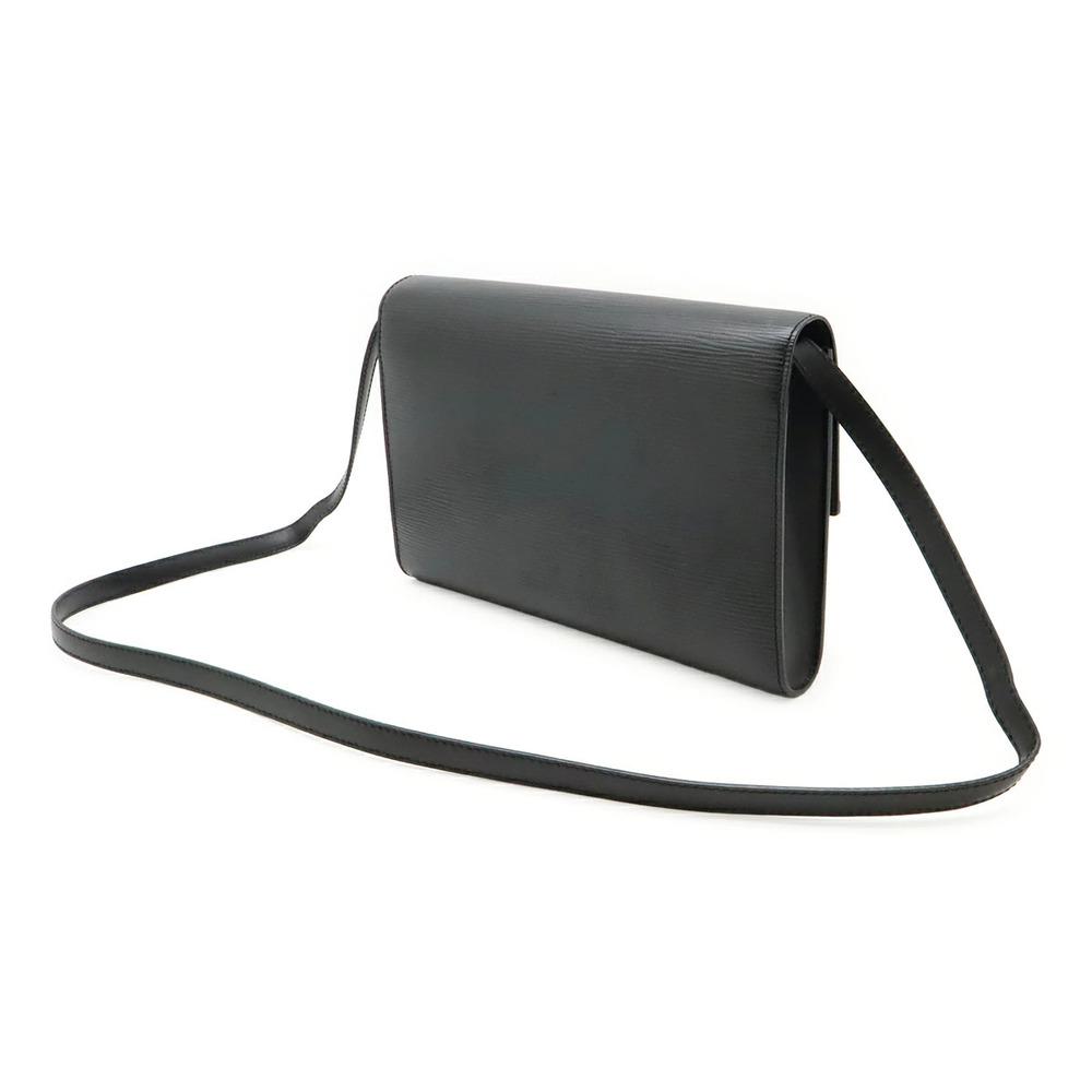 Louis Vuitton Noir Pochette Black Arche Shoulder Clutch Epi Bag